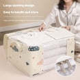 thumbnail image 6 of Large Capacity Clothes Storage Bag Organizer With Reinforced Handle Suitable For Blankets Bedding Foldable With Sturdy Zipper, 6 of 9