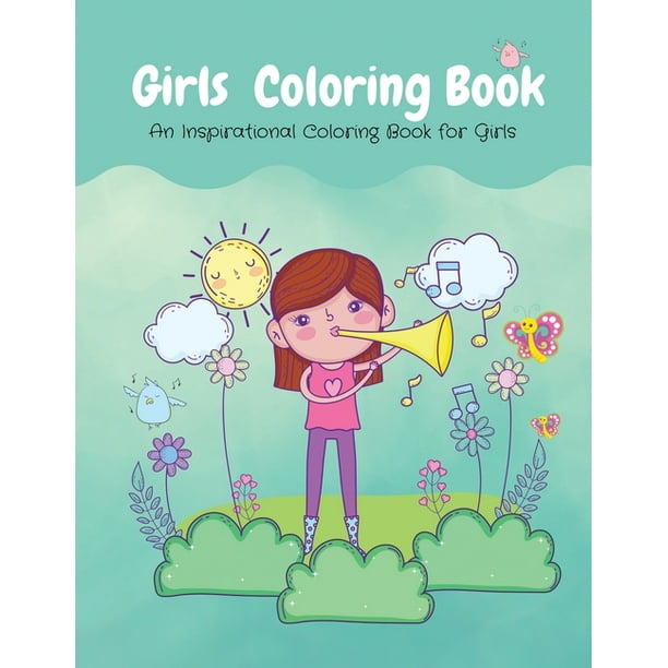 Girls Coloring Book : 8 Year Old Girl Coloring Book Gift - Age 8 Cool
