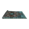 thumbnail image 2 of Ahgly Company Indoor Round Persian Light Blue Traditional Area Rugs, 4' Round, 2 of 4