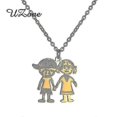thumbnail image 1 of Brands Boys Girls Family Necklace Stainless Steel Pendant For Love Jewelry Children Gifts---Product code 43850, 1 of 4