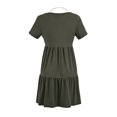 thumbnail image 2 of Vestido George Talla M Cuello V Verde, 2 of 4