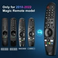 thumbnail image 4 of Voice Magic Remote for LG OLED QNED NanoCell Webos Smart TV Magic Remote Control Replacement AKB75855501 AN-MR20GA MR19BA MR21 MR22 MR23 MR24 GA GN GC MR18BA MR650A, with Pointer Function, 4 of 7