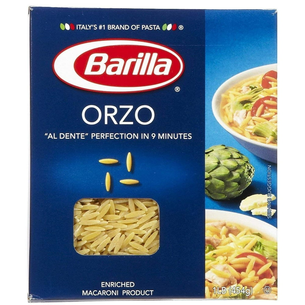 Barilla Orzo Pasta, 16 Oz. Boxes (Set of Two)