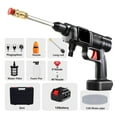 thumbnail image 1 of 30Bar Wireless High Pressure Car Wash Washer Gun Foam Generator Water Gun Spray Cleaner With Box for 18V Battery ,Easy Use, 1 of 6