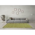 thumbnail image 3 of Ahgly Company Indoor Round Abstract Turquoise Blue Contemporary Area Rugs, 8' Round, 3 of 4