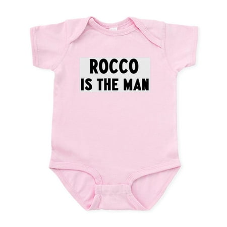 

CafePress - Rocco Is The Man Infant Bodysuit - Baby Light Bodysuit Size Newborn - 24 Months