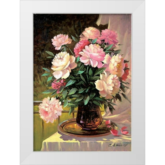 Artov, Sergei 11x14 White Modern Wood Framed Museum Art Print Titled - Penies