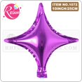 thumbnail image 1 of Globos metalizados de helio para decoración de fiesta de cumpleaños y boda, globo de estrella de 4 puntas, 10 pulgadas, 1 of 4