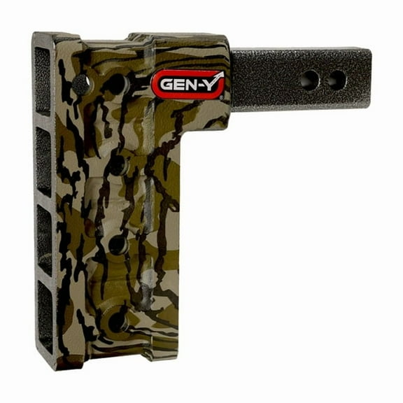 Gen-Y Mega Duty 2.5in Shank 9in Drop 3K TW 21K (Hitch Only) - Mossy Oak