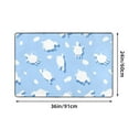 thumbnail image 4 of ZICANCN Sheep Clouds Background Area Rugs Doormat , Facecloth Non-Slip Floor Mat Rug for Living Room Kitchen Sink Area Indoor Outdoor Entrance 72"x48", 4 of 9