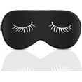 thumbnail image 1 of Comfortable Breathable Sleep Mask, Natural Silk Sleep Mask with Adjustable Strap, Blocks All Light for Men Women Teens Kids, 1 of 8