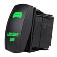 thumbnail image 2 of Car LED Rocker Switch, 12/24V ABS 5-Pin Toggle Switch Anti Retardant  For Boats For Motorcycles, 2 of 8