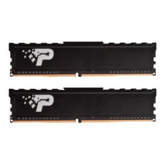 Patriot Signature Line Premium - DDR4 - kit - 32 GB: 2 x 16 GB - DIMM 288-pin - 2666 MHz / PC4-21300 - CL19 - 1.2 V - unbuffered - non-ECC