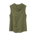 thumbnail image 3 of Breezora Women's Summer Cowl Neck Tank Tops Sleeveless Solid Color Casual Layering Cami Breathable Loose Fit for Daily Wear, 3 of 6