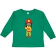 thumbnail image 3 of Inktastic African American Girl, Girl Fireman, Firefighter Girls Long Sleeve Toddler T-Shirt, 3 of 5