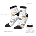 thumbnail image 6 of Rocae Cute Doodle Turtles for Premium Adult Socks,Comfortable, Breathable, and Durable Socks, Perfect for Everyday Wear, 6 of 7