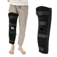 thumbnail image 5 of Knee , Lightweight Steel Plate Support Knee Brace Full Leg Brace Stabilizer, Support Splint For Knee Fractures Joint Injuries, Fits Right Or Left Leg, 5 of 8