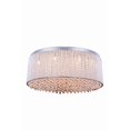 thumbnail image 1 of V2092F24C-RC Influx 14 Light Flush Mount, Royal Cut Crystals - Chrome, 1 of 1