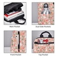 thumbnail image 3 of Yiaed Swan And Flowers3 Print Lightweight Backpack Travel Backpacks Hiking Daypack for Women Men, 3 of 5