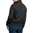 thumbnail image 2 of Dickies Women's Quilted Bomber Jacket, Black, XS, 2 of 3