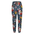 thumbnail image 5 of Women's Sweatpants, Christmas Bunny A Baggy Sweatpants Joggers for Women, Fall Outfits for Women 2024 Lounge Yoga Athletic Workout Pants with Pockets, 5 of 7