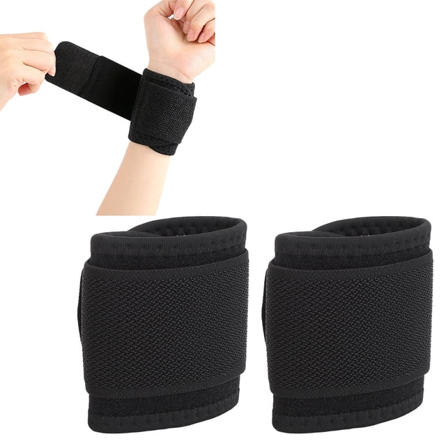 Wrist Brace, Breathable 2Pcs Wrist Wraps For Sports