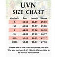 thumbnail image 7 of UVN Womens Fall Blouses Long Sleeve V neck Shirts Dressy Casual Smocked Cuffs Tunic Tops, 7 of 7