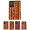 C#015, variant on Halloween Tassel Banner Ghost Wall Hanging, 50"x26.96" Four Pattern Rag Flag With Decor Light Strip or No Light for Indoor Outdoor Decor D
