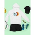 thumbnail image 3 of Laughing Layers - Retro Emoji Aesthetic Graphic Youth's Hoodie, 3 of 4