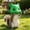 Green, variant on Squirrel Head Feeder, Funny Animal Face Hanging Feeder for Outdoor Garden, Big Mask Style Wildlife Feeding Station, Easy-Fill Backyard Patio Decor, Weather-Ready Gift