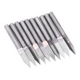 thumbnail image 1 of V Shaped Milling Cutter, Wide Application Sturdy Durable Engraving Bits  For Acrylic For Plastic For Wood 0.1mm,0.2mm, 1 of 8