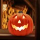 thumbnail image 5 of Linterna LED de noche para Halloween luz de calabaza parlante de Ehuebsd 8 pulgadas diseño de escena de escritorio decoración para fiesta en casa regalo 1 16 piezas, 5 of 9