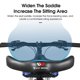 thumbnail image 3 of Bicicleta WEST BIKING Sillín de bicicleta ergonómico ensanchado Cojín impermeable para bicicleta Tmvgtek Accesorios para bicicletas, 3 of 9