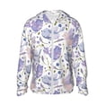 thumbnail image 2 of Lsque Lavender Flowers UPF 50+ Lightweight Sun Protection Men's Women's Long Sleeve Shirt, Hoodie Performance -Small, 2 of 9
