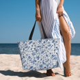 thumbnail image 6 of Xecao Rabbit And Butterfly for versatile beach bag for women includes zipper pockets and waterproof material, ideal for vacations and adventures., 6 of 7