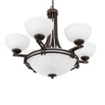 thumbnail image 5 of Yosemite Home Decor Sequoia 9 Lights Chandelier in Dark Brown, 5 of 18