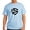 Light Blue, variant on CafePress - 45 Record Adapter T Shirt - Men's Classic Graphic T-Shirt