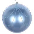 thumbnail image 1 of Vickerman MT194729D 6 in. Periwinkle Candy Curtain Ornament - 3 per Bag, 1 of 3