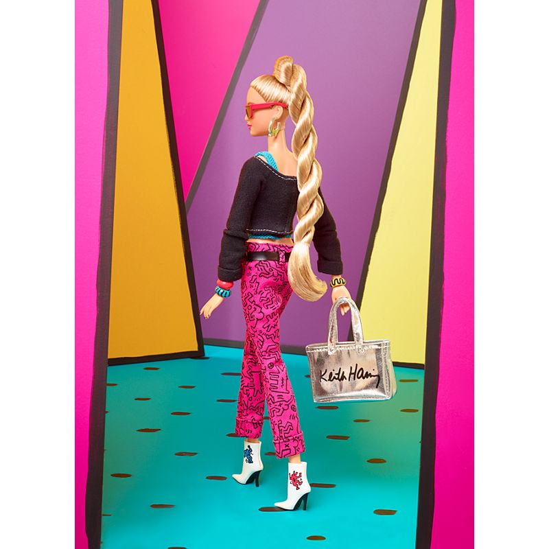 barbie keith haring doll