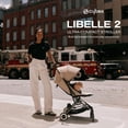 thumbnail image 2 of Cybex Libelle 2 Travel pockit Cochecito de bebé - Cochecito de viaje ligero para avión con reclinación con una sola mano, compatible con asientos de coche CYBEX, lona blanca, 2 of 5