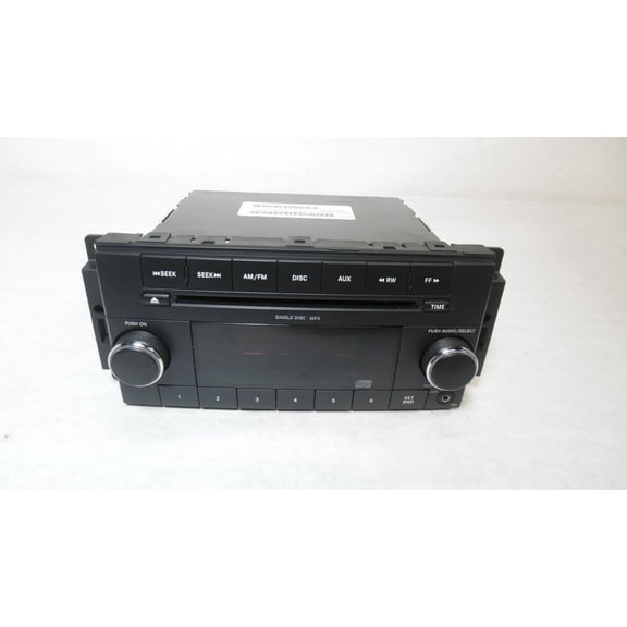 Pre-Owned 2009 2010 2011 Volkswagen Routan CD MP3 Player Radio Receiver RES OEM - Verify Specific Vehicle Fitment In Description - (Good)