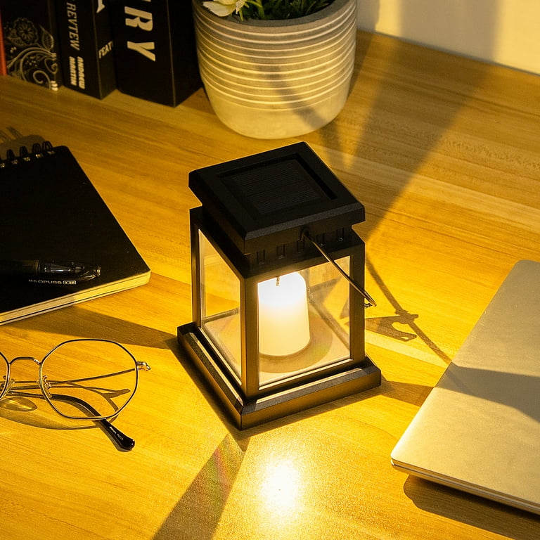 Timmy 8.1'' Solar Powered Integrated LED Outdoor Lantern