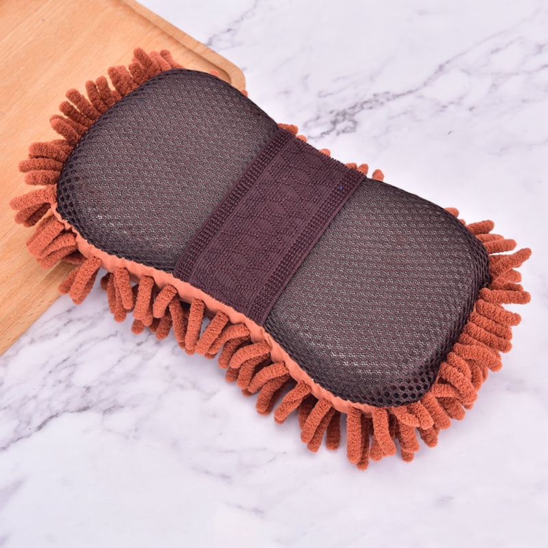 Car Wash Mitt Home Cleaning Mitt Towel Sponge Glove Portable Cleaning DIHH2 