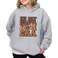 thumbnail image 3 of In My Football Mom Era Hoodie for Women Retro Game Day Sweatshirt, Gray Hoodie, M, 3 of 8