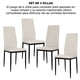 thumbnail image 5 of Set De 4 Sillas Comedor Minimalista Moderno Respaldo Alto, 5 of 6