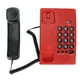 thumbnail image 5 of Teléfono fijo multifuncional con cable y auricular magnético doble para oficina y hotel KXT504, sin batería, color rojo, 5 of 15