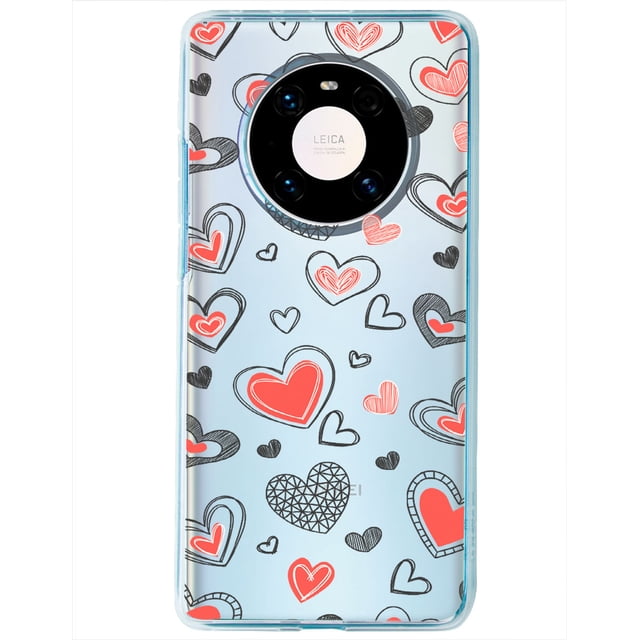 Funda para Huawei Mate 40 Pro InstaCase Love Collection Grafito
