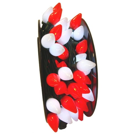 100 commercial length red and white led c9 christmas 100 commercial length red and white led c9 christmas