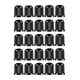 thumbnail image 2 of 25 tapones universales para válvulas de neumáticos de coche, aptos para decoración de válvulas de vehículos. Negro, 2 of 8