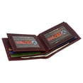thumbnail image 6 of Real Cowhide Leather Mens Wallet RFID Blocking Multi Card Holder Wallets for Men Bifold Wallet, 6 of 9